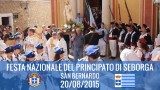 08/20/2015: NATIONAL DAY OF THE PRINCIPALITY OF SEBORGA 2015 – Saint Bernard
