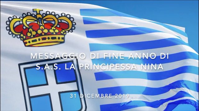 Messaggio di fine anno di S.A.S. la Principessa Nina di Seborga