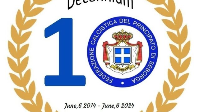 Calcio, la Federazione del Principato Seborga festeggia il decennale fra ricordi del passato e prospettive future
